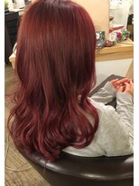 ヘアアンドスパ モア(Hair&Spa More By LikkleMore) ピンクアッシュ【王子　ピンク系ダブルカラーリコモ】