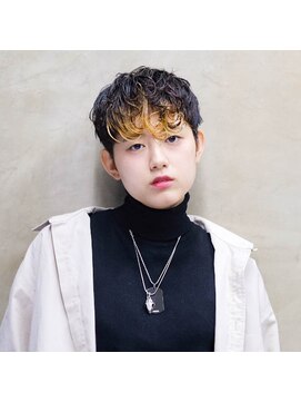 ジェーン(JANE) 【ゲストスナップ】ショート×インナーカラー×パーマ