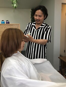 ヘアー サロン ニータ(hair salon nita)の写真/姉弟で営むアットホームなサロン【nita】ナチュラルテイストで心地よく、気軽に相談できる雰囲気が自慢！