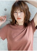 小顔カット ワンサイドショートブランジュ グラデーションカラー