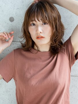 アルターリアン(aL ter LieN) 小顔カット ワンサイドショートブランジュ グラデーションカラー