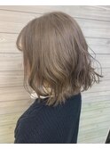 透明感ミルキーグレージュ