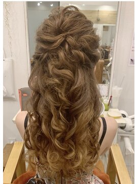 ディーカラー D-COLOR ネオハーフアップ