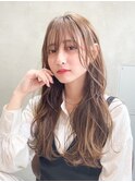 ACE 艶髪ラベンダーグレージュ×ゆるふわウェーブ