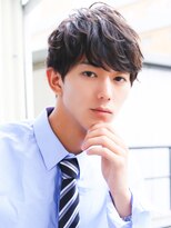 アップバングモテる流行イケメン黒髪モテ髪ツーブロックビジネス