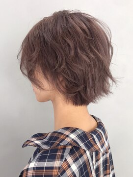 アイティー バイ アルバム 浦和店(IT by ALBUM) ラベンダーアッシュ_インナーグレージュマチルダボブ_ba244121