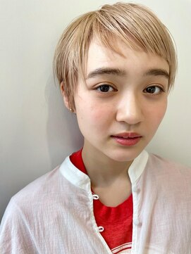 レトン 銀座(leton) Aラインボブ/マロンベージュ/ニュアンスマッシュ[東銀座/銀座]