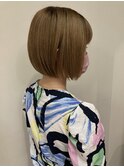 ハイトーンミニボブ