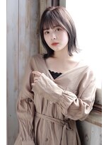 グランアージュ 錦糸町(grandage) 小顔ボブ×シースルーバング大人かわいい外ハネボブ/錦糸町