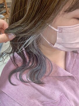 テトラ バイ ネオリーブ 横浜西口店(tetra by neolive) 深めグレーのお洒落なイヤリングカラー☆