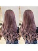 ハイトーン☆ピンクパープル☆シールエクステ 韓国 ヨシンモリ