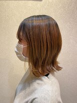 ビーワールド(B WORLD)&nbsp;切りっぱなしボブ！【藤枝/髪質改善/デザインカラー】