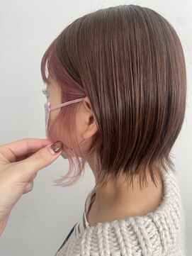 シアン(syan.) inner color × pail pink