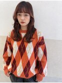 tuuli☆20代30代40代小顔ロング外ハネボブアッシュ