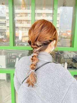 ネバーランド(NEVERLAND) お出かけ前ヘアアレンジ