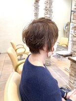 ティエル(Tiele)&nbsp;マッシュショートパーマ