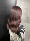 20代30代大人可愛いダブルカラーラベンダーピンク