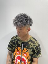 レックス(Rex)&nbsp;【最先端技術！Vマシュ！】スペインカール×ホワイトメッシュ