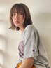 似合わせカット+透明感カラー+髪質に合わして診断sp trコース ￥11000