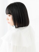 ドクターズ サロン ラブ(Dr's Salon LAB)&nbsp;髪質改善イヤリングカラー艶ナチュラルボブe古河20代30代40代