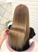 ブリーチ2~3回以上!ミルクティーベージュ*まゆ