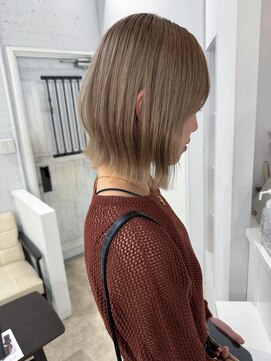 シー ヘアデザイン(see hair design) milk tea ベージュ