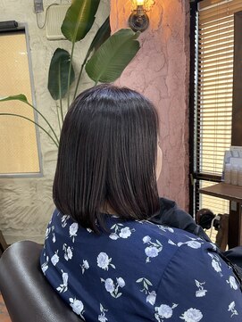 ロッソバイアルター 鎌取(ROSSO by aL-ter) 【こなれミディ/前髪カタログ/アンブレラカラー】千葉香奈