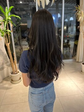 オブジェ シエル(obje't ciel) 【obje’t ciel】艶髪ダークカラー【暮石　唯】