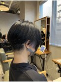 20代30代大人美人小顔ブリーチなし韓国ヘアアッシュブラック