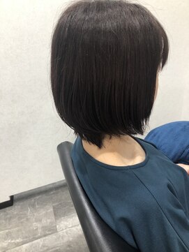 セカンド(Second) Second   ×　内巻きボブ