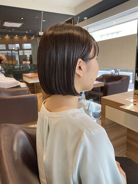 フロア(FLOOR) ミニボブ/ベージュカラー/水素トリートメント