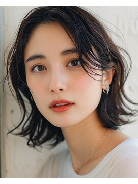 ボヌールヘアー(BONHEUR hair) 外ハネフェザーボブ