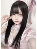 【ロングヘア体験】カラー＋シールエクステ80枚【47CM】