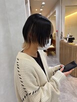 ジル(JiLL.)&nbsp;イメチェンするならショートウルフインナーカラー【広島/本通】