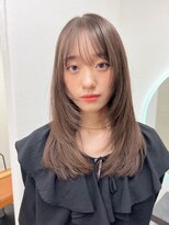 ガーデン 渋谷(GARDEN)&nbsp;ミディアムレイヤー/レイヤーカット/顔まわりカット/ワンカール