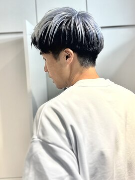 ロンドアンメゾン 原宿(Lond un Maison.) men'sメンズブリーチハイライトダブルカラースパイキーショート
