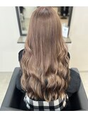 ピンクブラウン【ブリーチ有】