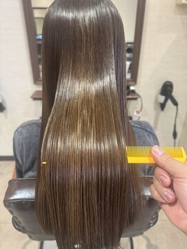 シエル 福山駅前店(CIEL) 縮毛矯正ストレート/20代/30代/40代/50代/髪質改善