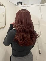 エイチ 梅田(H)&nbsp;美髪ミニウルフデジタルパーマショートカットミディアムミニボブ