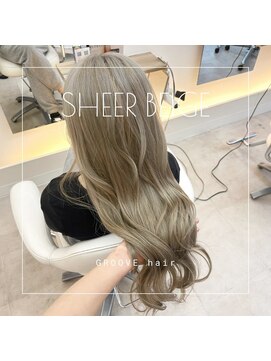 グルーヴヘアー(GROOVE hair) 。