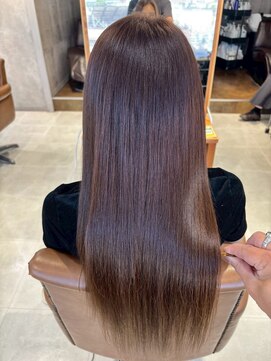 アンククロス 表参道(ANKH CROSS) 【ビフォーアフターあり】シールエクステ/チョコレートカラー