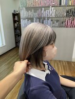 ドイ(DOI)&nbsp;ホワイトグレージュ×インナーブラック