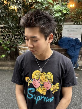 ワンエイティーディグリース 中目黒(180°One Eighty Degrees.) ハイトーンカラーミルクティーベージュブリーチダブルカラー