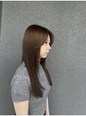 ブリーチなしオリーブベージュ