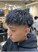 MEN’S HAIR/波巻ツイストスパイラル/フェザーパーマ/眉毛/渋谷