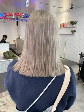 マジコ 原宿(Magico) ボブ/ブロンド/ベージュカラー/ブリーチ/ダブルカラー/原宿