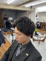 ザデイトウキョウ 表参道 青山(THE DAY TOKYO)&nbsp;MEN’S/サーフカール/刈り上げセンターパート/表参道駅/青山 