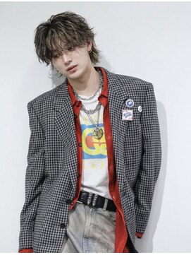 アストラ(ASTRA) MEN’S HAIR/波巻きツイストスパイラル/リバースセンターパート