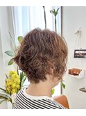 白髪が目立たない可愛いショート