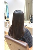 髪質改善トリートメント顔周りレイヤー１０代２０代学割透明感
